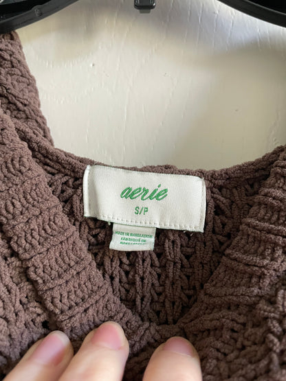 Aerie Chunky Knit Hoodie