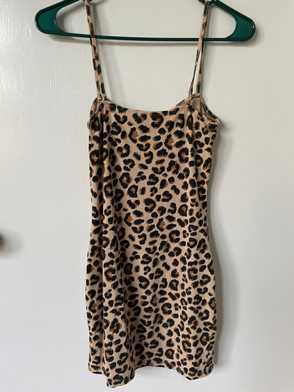 H&M Cheetah Slip Dress